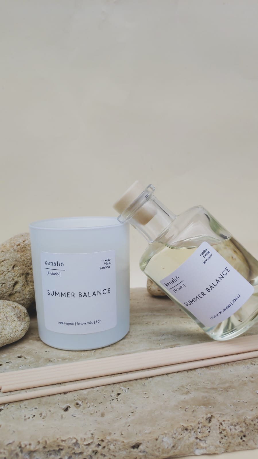 Pack Vela & Difusor de Varetas Growth Collection