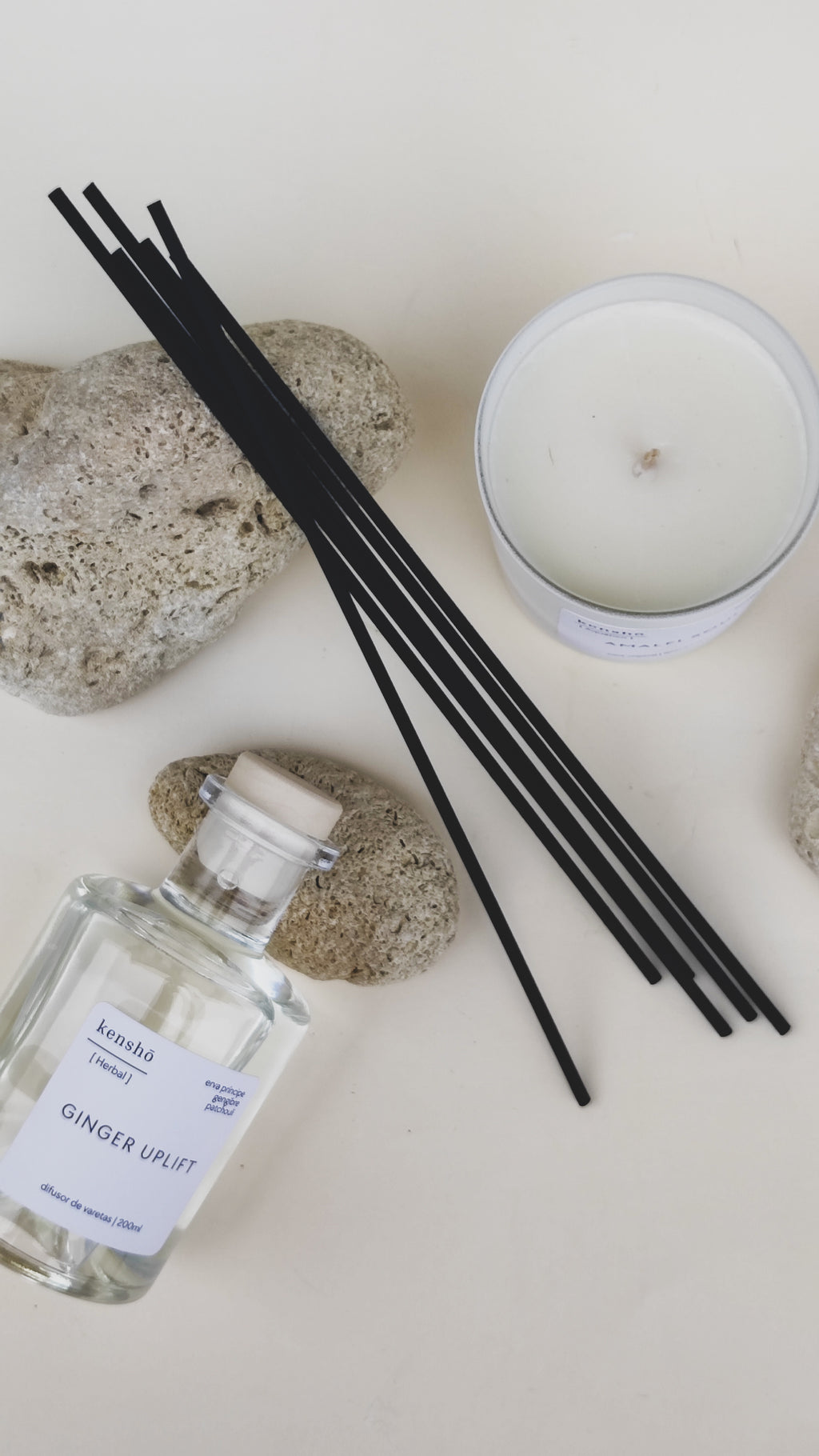 Pack Vela & Difusor de Varetas Growth Collection