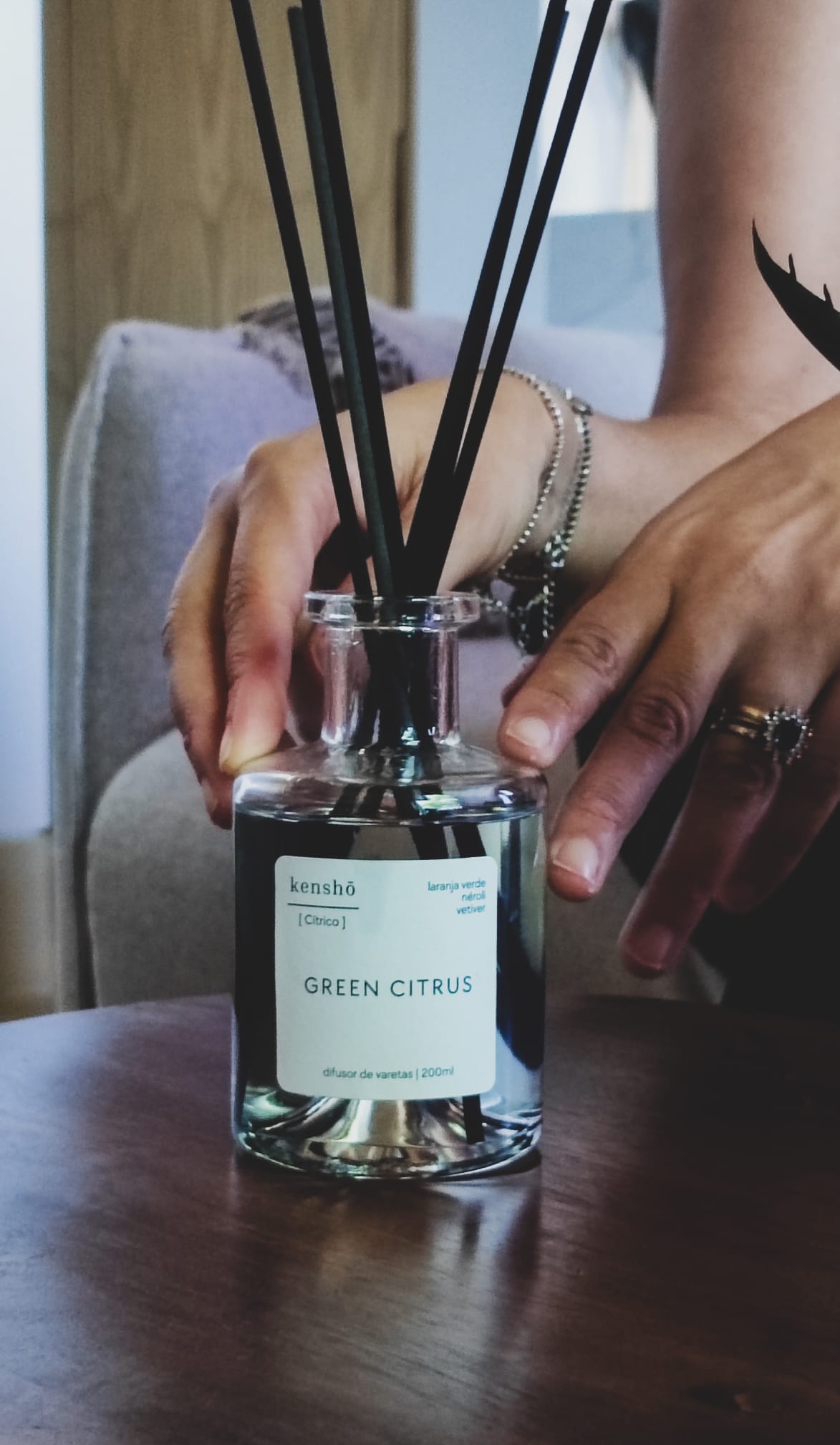 Difusor de Varetas Green Citrus