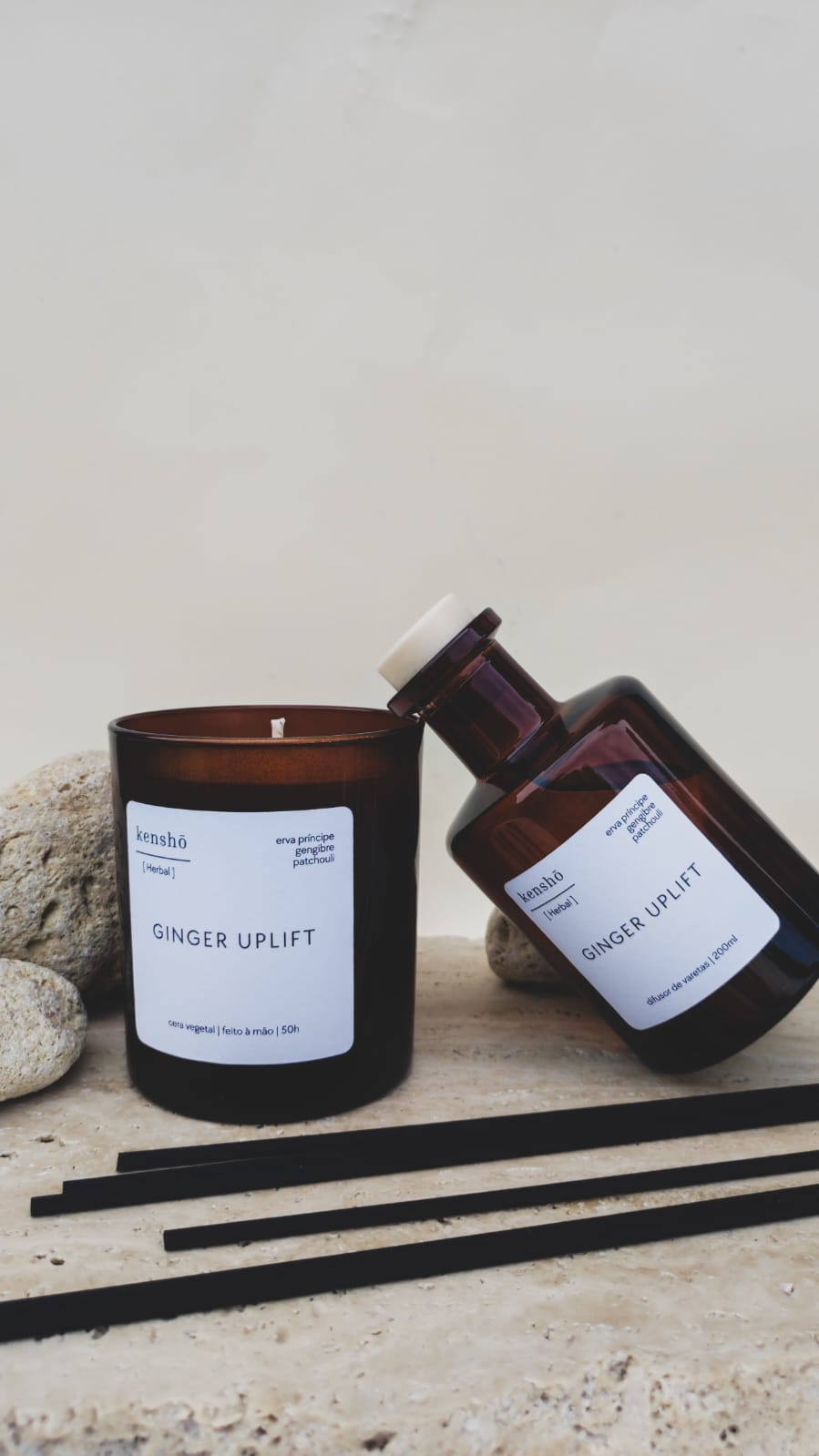 Pack Vela & Difusor de Varetas Growth Collection
